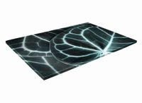 SZKLANA DESKA KUCHENNA 60x30 353d Ciemne liście