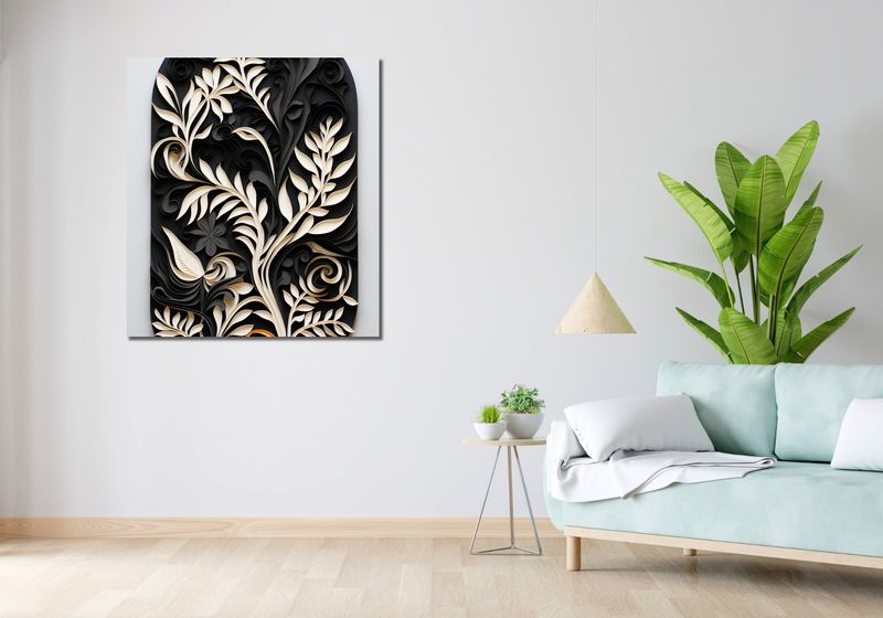 Obraz 90x100cm Skomplikowana Symetria zdjęcie 2