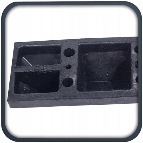 2x ODBOJNIK SEPARATOR PARKINGOWY OGRANICZNIK ODBOJNIK NAJAZD ZESTAW ŚRUBY na Arena.pl