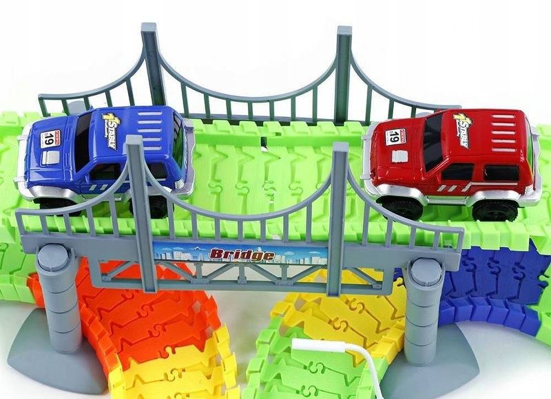 Tor Wyścigowy, Samochodowy 240 Elementów zdjęcie 3