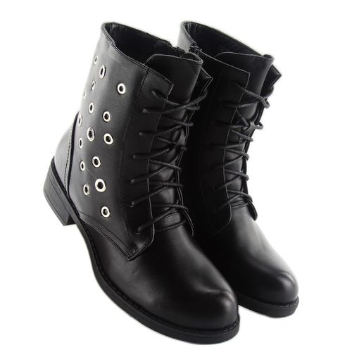 Botki workery licowe pe130p Black r.38 na Arena.pl