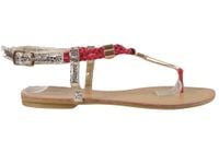 Sandały płaskie buty damskie japonki 37