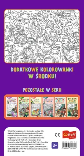 Rodzina Treflików. Kolorowanka XXL. Zabawne potworki na Arena.pl