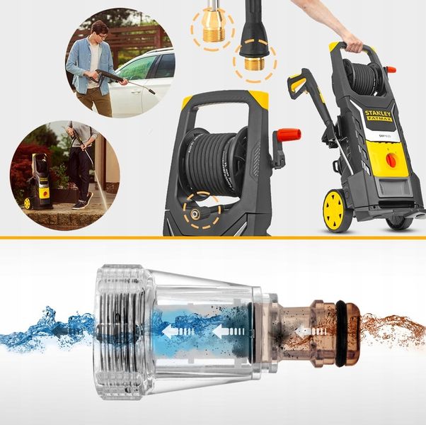 MYJKA CIŚNIENIOWA 250BAR MOSIĘŻNA POMPA INDUKCJA 2500W STANLEY FATMAX zdjęcie 13