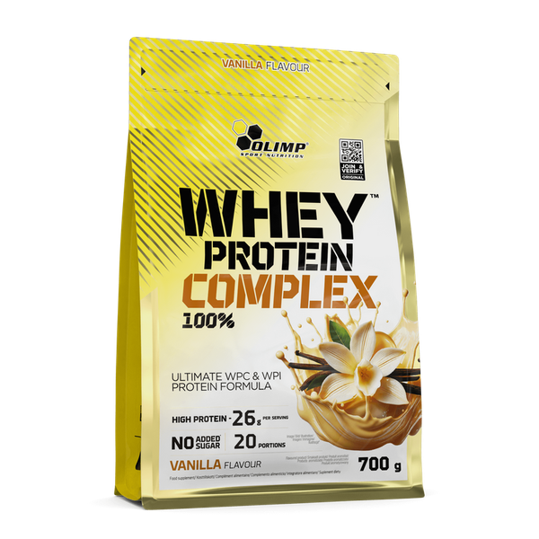Olimp - Whey Protein Complex 100% - 700 g - waniliowy zdjęcie 1
