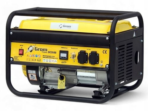 AGREGAT PRĄDOTWÓRCZY 5200W generator prądu GROM POLSKA MARKA +olej, na Arena.pl