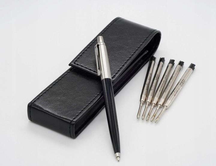 Długopis Parker Jotter ORYGINALNY GRAWER PREZENT WKŁADY CZARNE ŻEL GRATIS zdjęcie 10