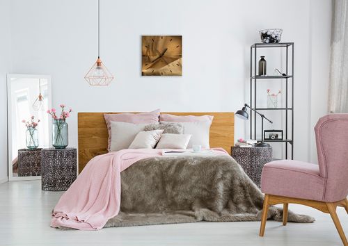 Zegar Ścienny - Płótno Strzała - 40X40 Cm - C3Ac40X40-2216 na Arena.pl