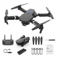 DRON PRO 2x KAMERA 4K ZAWIS 200M UNIKANIE PRZESZKÓD WIFI TORBA PILOT