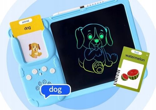 CZYTNIK KART DO NAUKI ANGIELSKIEGO SŁÓWEK DLA DZIECI 112 KART 224 SŁÓWKA na Arena.pl