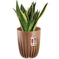 EKO DONICZKA OSŁONKA + WKŁADKA BRĄZOWA 19x22,5CM