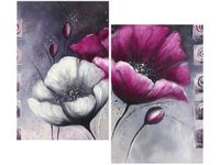 80X70CM MALOWANE MAKI DUO OBRAZ