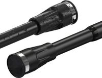 Drążek prysznicowy teleskopowy 141-187 cm czarny bez wiercenia mocny