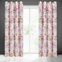 Zasłona gotowa na przelotkach POLLY 140x250 dziecięca z nadrukiem elfy