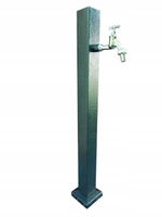 Kran hydrant ogrodowy Antyczna zieleń styl w ogrodzie