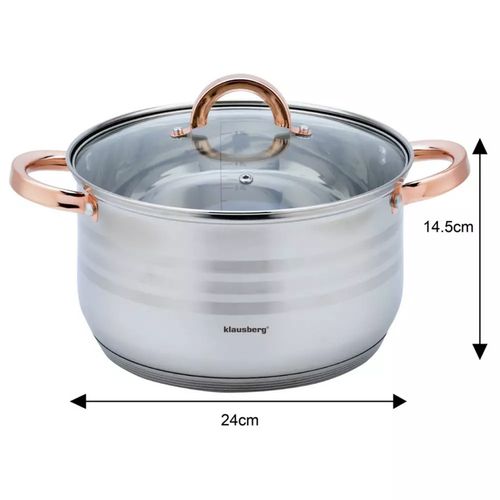 zestaw garnków 8 elementów klausberg kb-7699 na Arena.pl