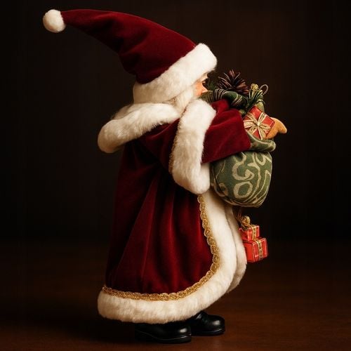 ŚPIEWAJĄCY I TAŃCZĄCY MIKOŁAJ Z PREZENTAMI DUŻY 40 CM NA BOŻE NARODZENIE na Arena.pl