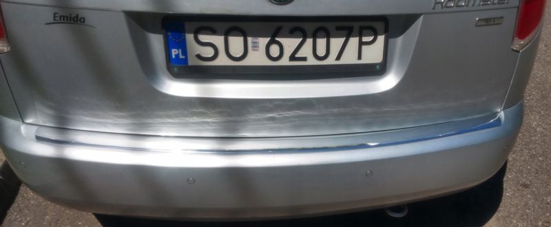 Scion - LISTWA CHROM na Zderzak Ochronna Chromowana Nakładka Tuning zdjęcie 7