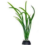 AQUA NATURA Roślina sztuczna ozdoba dekoracja akwarium terrarium Trawa 18cm