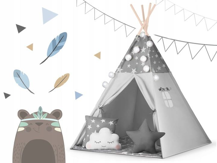 namiot tipi bawełniany - Gwiazdy MAŁPISZON zdjęcie 8