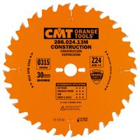 CMT PIŁA TARCZA BUDOWLANA DO DREWNA 315x30 MM 24ZĘBÓW 42 286.024.13M
