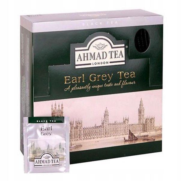 Ahmad Tea Earl Grey 100 Koperty aluminiowe zdjęcie 1