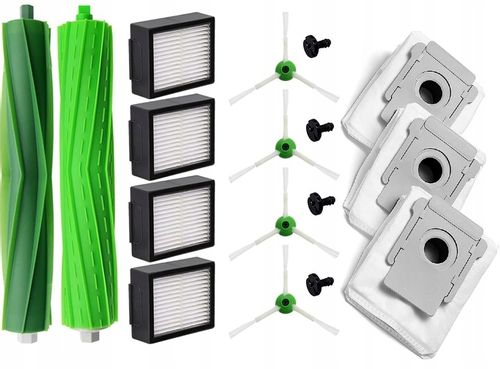 SZCZOTKI WAŁKI FILTRY WORKI do iRobot Roomba E I J i3+ i4+ i5+ i6+ i7+ j7+ na Arena.pl