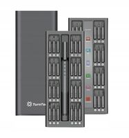 Śrubokręt precyzyjny TurnTech z zestawem końcówek 48 in 1 ALU