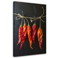 Obraz do kuchni restauracji baru jadalni, Suszone czerwone