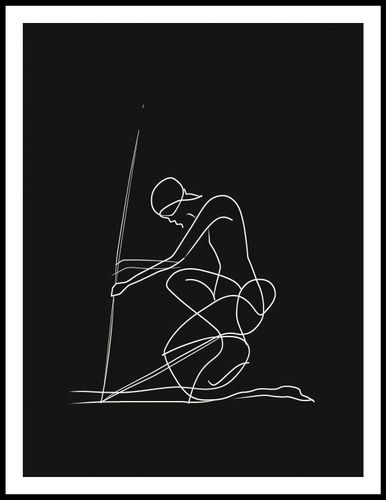 Plakat 60x80cm Linia na Arena.pl