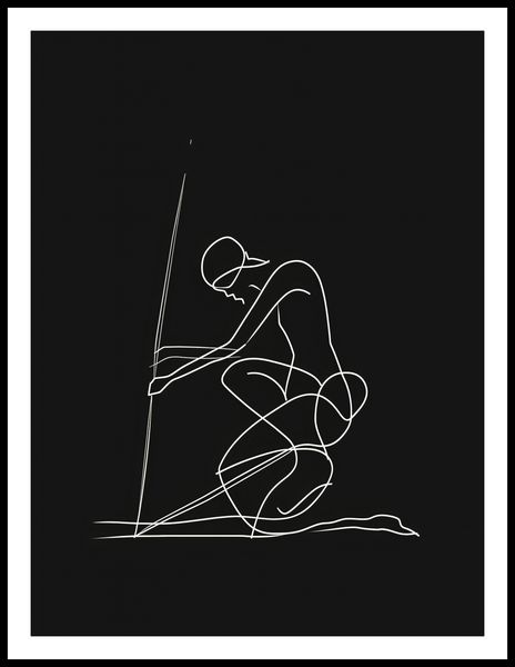 Plakat 60x80cm Linia zdjęcie 3