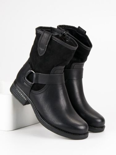 CZARNE WORKERY Rozmiar - 38 na Arena.pl