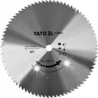 TARCZA DO DREWNA BEZ WIDII 500X80TX32MM YATO