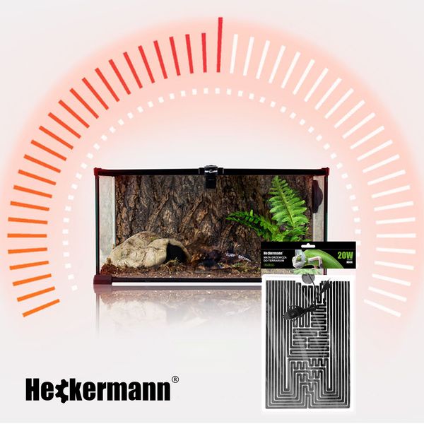 Mata grzewcza do terrarium 42x28cm Heckermann zdjęcie 6