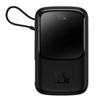 Powerbank Baseus Qpow Pro 10000mAh 22.5W Szybkie Ładowanie USB-C Czarny