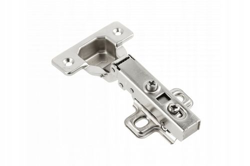 Zawias meblowy prosty nakładany CICHY DOMYK 110° GTV-HC Eurowkręty 100 na Arena.pl