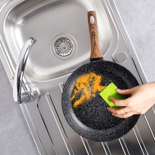 Patelnia granitowa NATURE 30 cm na Arena.pl
