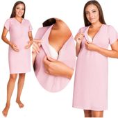 Koszula nocna ciążowa do karmienia piersią ABIGAIL