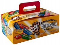 Krówka mleczna Opatowska 1kg Bombonierka Walizka