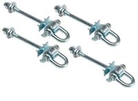 Zestaw łączników do huśtawki 4 szt. M12 140mm