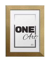 Ramka na zdjęcia Hekla 15x21 foto MDF A5 stojąca złoty 1szt.