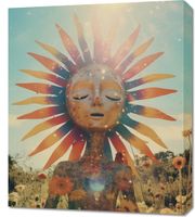 Obraz 60x70cm Słoneczna Medytacja