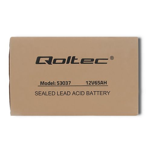 Qoltec Akumulator AGM  | 12V | 65Ah  | max 780A na Arena.pl