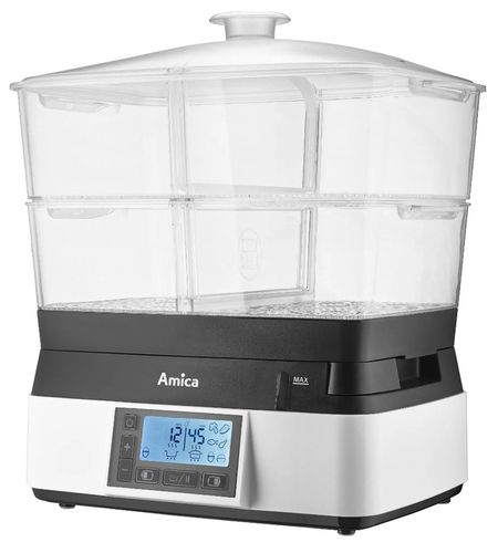 Parowar Amica PT 4011 11l 1800W 7 programów LCD na Arena.pl