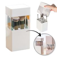 organizer na pędzle, pojemnik do suszenia 12 szt. pędzli 22 x 10,5 x 8 cm