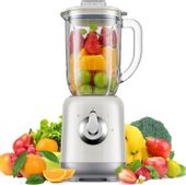 Blender Kielichowy Szklany Max Kruszenie Lodu W stylu Retro Vintage