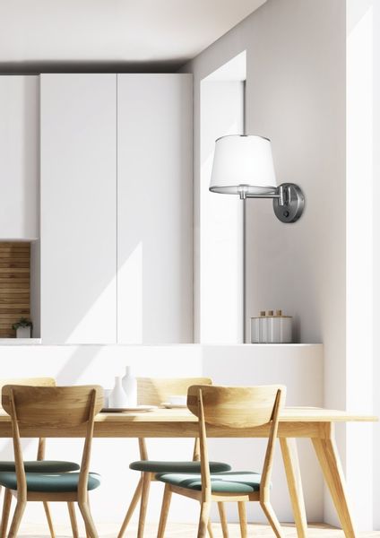 Ibis kinkiet 1x40W E14 satyna zdjęcie 2