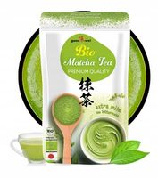 Matcha BIO japońska zielona herbata ekologiczna w proszku | Premium 100g
