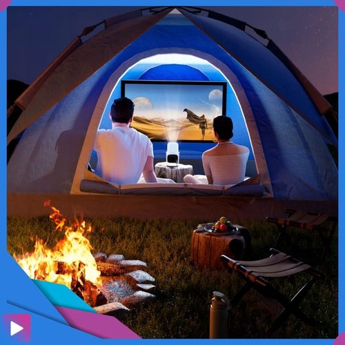 Projektor Rzutnik Android TV WiFi SMART Bluetooth 5.0 HD 4K Ekran 150 na Arena.pl