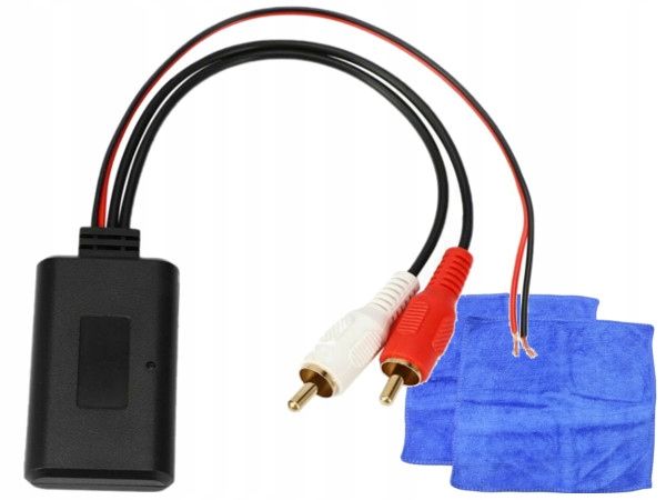 ADAPTER BLUETOOTH do RADIA SAMOCHODOWEGO RCA AUX zdjęcie 1